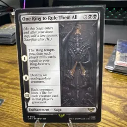 NM One Ring to Rule Them All, MTG, Lord of the Rings, Magic the Gathering, 102 - Image 1