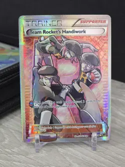 Pokemon Card TCG Team Rocket’s Handiwork 124/124 Ultra Rare Fates Collide 2016 - Image 3