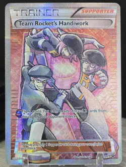 Pokemon Card TCG Team Rocket’s Handiwork 124/124 Ultra Rare Fates Collide 2016 - Image 5