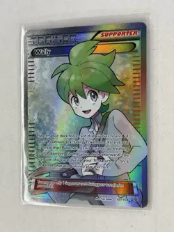 Pokemon TCG Wally 107/108 XY Roaring Skies Ultra Rare Full Art Trainer NM - Image 2
