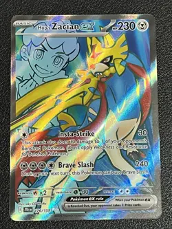 1x Hop's Zacian ex - 176/159 - Ultra Rare NM-Mint Pokemon SV09 Journey Together - Image 1