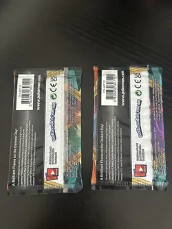 Pokemon TCG Sword And Shield Darkness Ablaze Booster Packs Lot Of 2 - Image 2