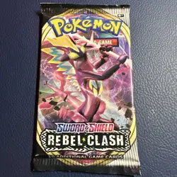 Pokemon Rebel Clash Booster Pack Art May Very 820650806810 - Image 1