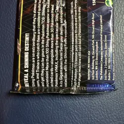1 Pokemon Official TCG: Shining Fates Booster Pack Ugly Sealing - Image 5