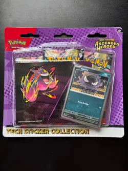 Pokemon TCG Ascended Heroes - Tech Sticker Collection - Sealed - Image 1