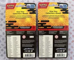 2 x Pokemon TCG Arceus & Darkrai Pin 2 Booster Blister Packs - 1 of Each - Image 2