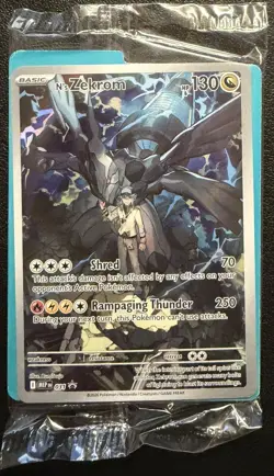 2026 Pokemon N’s Zekrom Ascended Heroes ETB Promo MEP 031 SEALED NM - Image 1