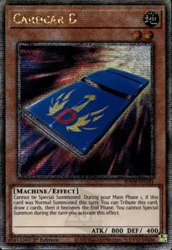 Cardcar D 1st Ed Quarter Century RA04-EN181 Yu-Gi-Oh! - Image 1