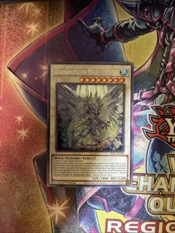 (Ey) Yu-Gi-Oh! Adamancipator Risen - Dragite SESL-EN009 Secret Rare 1st Ed VLP - Image 1