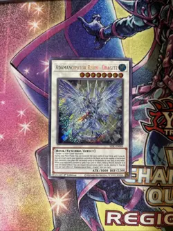 (Ey) Yu-Gi-Oh! Adamancipator Risen - Dragite SESL-EN009 Secret Rare 1st Ed VLP - Image 2
