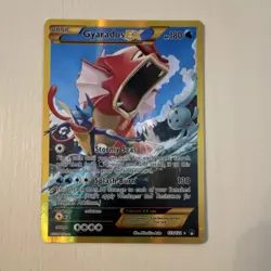 Gyarados EX Full Art Secret Rare Holo Pokemon Card Breakpoint 123/122 - Image 1
