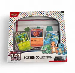 Pokemon Trading Card Games Scarlet & Violet 3.5 151 Poster Collection Box - Image 1
