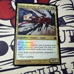 MTG Card - 1x Tariel Reckoner of Souls - Oversize Foil - Commander 2011 - NM/LP - Image 1