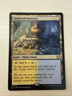 MTG / Hallowed Fountain / ECL / #265 / Regular / Rare / NM - Image 1