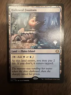 Hallowed Fountain : MTG *Promo* Lorwyn Eclipsed #0265 / NM - Image 1