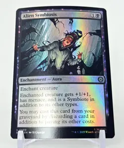 MTG • ALIEN SYMBIOSIS 0050 Foil • Spider-Man Magic the Gathering M/NM - Image 1