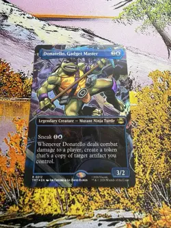 Donatello, Gadget Master - Foil - Borderless Teenage Mutant Ninja Turtles MTG - Image 3