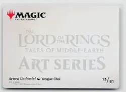 MTG The Lord Of The Rings Art Series Arwen Undomiel x1 NM 13/81 - Image 2
