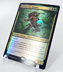 MTG • KRAVEN THE HUNTER 0133 Foil Rare • Marvel Spider-Man Magic M/NM - Image 2