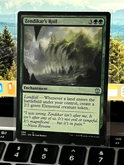 MTG Zendikar's Roil - Commander: Zendikar Rising #088 Regular Uncommon LP - Image 1