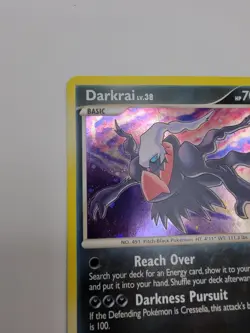 NM-LP TCG Pokemon Darkrai LV.38 3/106 Holo Rare Great Encounters - Image 3