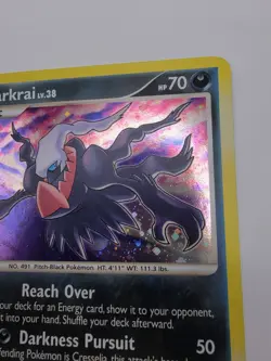 NM-LP TCG Pokemon Darkrai LV.38 3/106 Holo Rare Great Encounters - Image 4