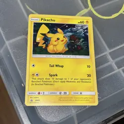 2017 Pokemon TCG Pikachu Kodama Illustrated Holographic In Perfect Condition - Image 1