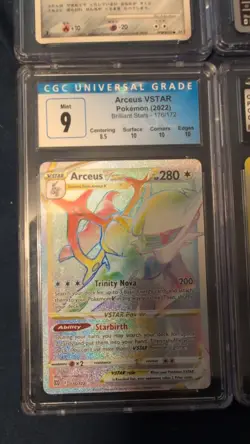 Pokemon Lot of 10 Cgc 9 Slabs - Ivysaur Gengar jynx arceus aaron claydol - Image 5