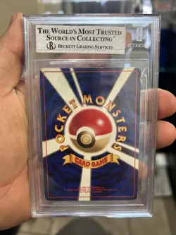 Pokemon Erika’s Clefable Gym Japanese Holo Rare #036 BGS 5 Vintage - Image 2