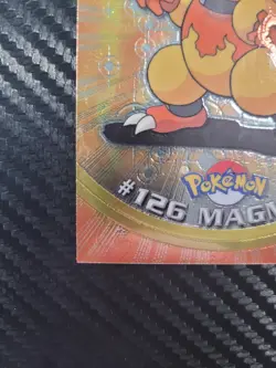 Pokemon Topps Chrome Magmar #126 TV Animation Edition Series 2 Holo Rare 2000/MP - Image 5