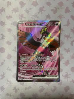 Fezandipiti EX 084/064 Full Art Ultra Rare - Pokemon Shrouded Fable - Near Mint - Image 1