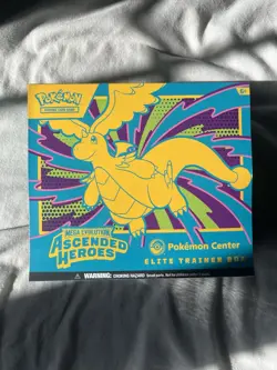 Pokemon TCG Ascended Heroes Pokemon Center ETB IN HAND - Sealed and New - Image 1