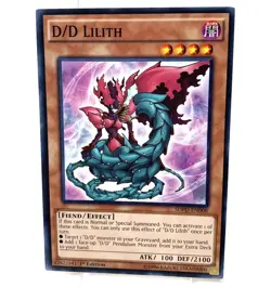 D/D Lilith Yugioh TCG SDPD-EN008 - Common - 1st Edition Card - Image 1
