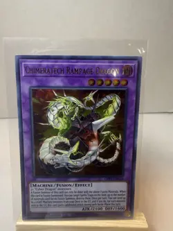 Yu-Gi-Oh! Chimeratech Rampage Dragon GFP2-EN124 Ghosts 1st Ed Fusion ATK/2100 - Image 1