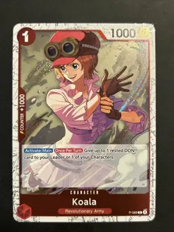 Koala (Pirate Foil) P-069 Premium Booster -The Best- Vol. 2 Foil One Piece TCG - Image 1
