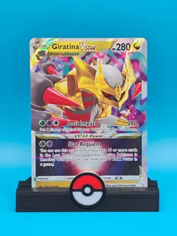 Giratina VSTAR - 131/196 Sword & Shield Lost Origin Pokemon Ultra Rare Card NM - Image 1