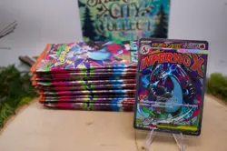 30 packs Japanese Inferno X factory sealed + Japanese Mega Charizard X Ex card! - Image 1