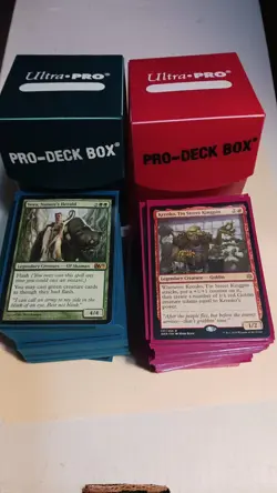 MTG Commander Battle Box - 4 Decks - Deck Box Lot - Elves Goblin Wizard Daxos - Image 2
