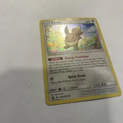 2018 Pokemon Eevee 101a/149 Sun & Moon Cosmos Holo Rare - Image 3