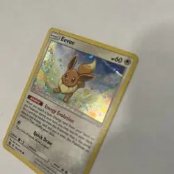 2018 Pokemon Eevee 101a/149 Sun & Moon Cosmos Holo Rare - Image 5