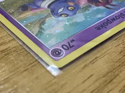 Galarian Slowpoke Cosmo Holo Pokemon Black Star Promo SWSH126 Light Play - Image 2