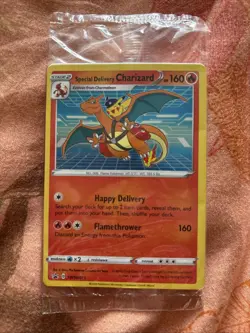 Pokemon Centre SEALED Special Delivery Charizard SWSH #075 Holo - Image 1
