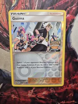 Pokemon TCG - Guzma 115a/147 - Regional Championship Stamped - Reverse Holo LP - Image 1