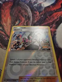 Pokemon TCG - Guzma 115a/147 - Regional Championship Stamped - Reverse Holo LP - Image 2