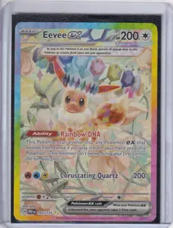 Pokemon Prismatic Evolutions - 167/131 Eevee ex - SIR - NM/M - Image 1