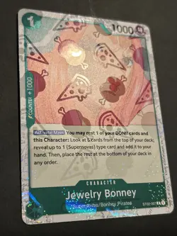 Jewelry Bonney Pirate Foil ST02-007 PRB-02 The Best Vol 2 One Piece TCG NM - Image 3