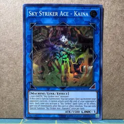 Sky Striker Ace - Kaina Super Rare Savage Strike SAST-EN055 YuGiOh! Card - Image 1