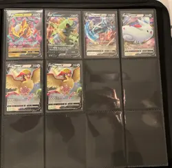 125+ SWSH and SV Pokemon Card Lot - VSTAR, VMax, V, EX, Mega EX, Holo, Shiny - Image 4