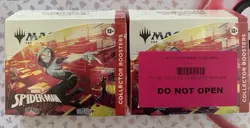 X2 MTG Magic the Gathering: Spiderman Collector Booster Box Sealed (2 Boxes) - Image 1