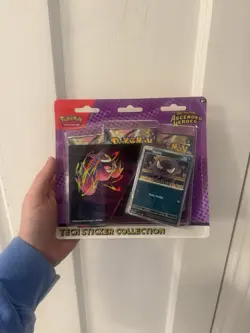 Pokemon mega evolutions Ascended Heroes Tech Sticker collection NEW SEALED - Image 1